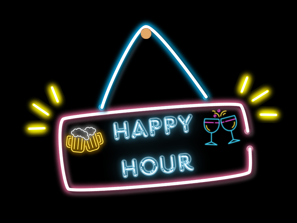 Happy Hour Sign